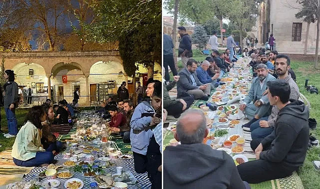 Şanlıurfa’da yeryüzü sofrası kuruldu! 5 dilde dualar edildi!