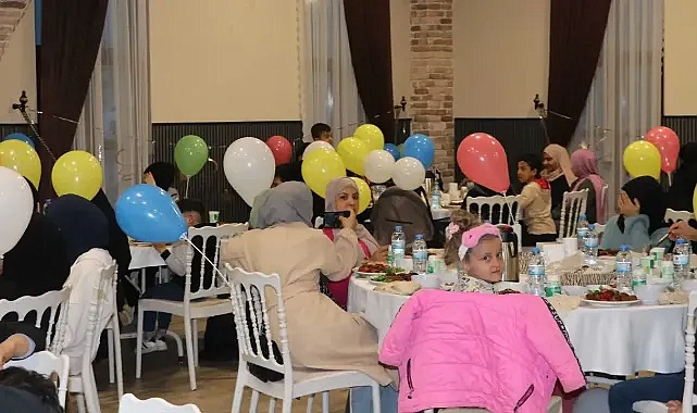 Şanlıurfa’da yetimler aynı sofrada buluşu!