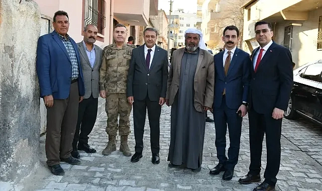 Vali Şıldak bu kez Akçakale’de temaslarda bulundu!