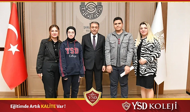 YSD Koleji Öğrencilerinden Şanlıurfa Valisi Hasan Şıldak’a Ziyaret