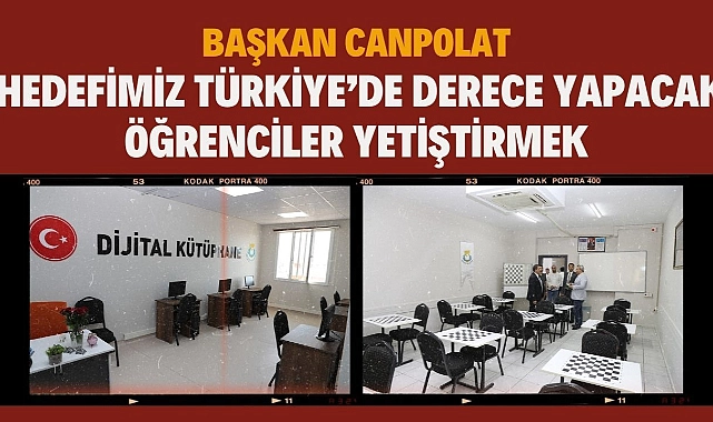 Başkan Canpolat: Hedefimiz Türkiye’de Derece Yapacak Öğrenciler Yetiştirmek