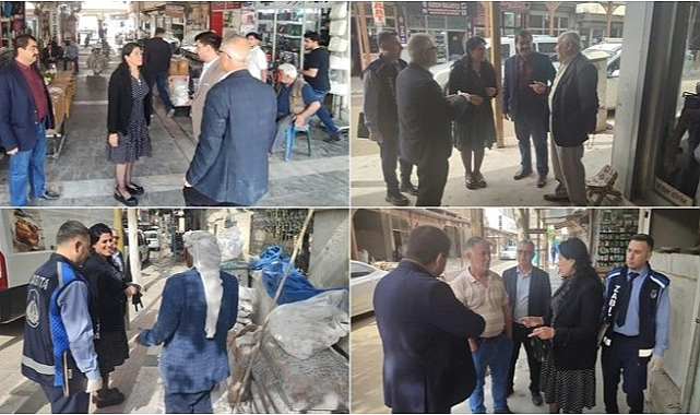 Eşbaşkan Kaya’dan Esnaf Ziyareti