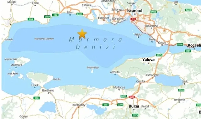 İstanbul’da peş peşe depremler