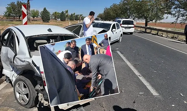 Şanlıurfa’da 2 otomobil çarpıştı! Karadağ, yetkilileri göreve davet etti!