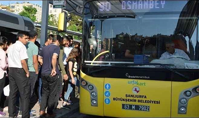 Şanlıurfa’da Toplu Taşıma 1 Mayıs’ta Ücretsiz Mi Olacak ?