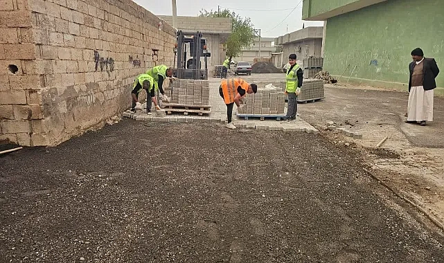 Viranşehir’de Yol Onarım Çalışmaları Sürüyor