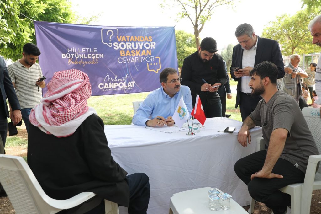 VATANDAŞLAR SORDU BAŞKAN CANPOLAT CEVAPLADI