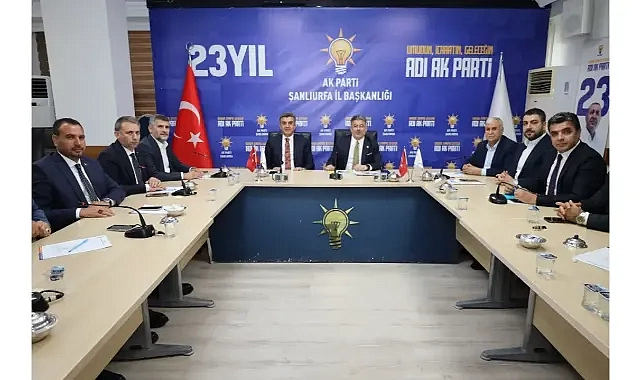 AK Parti Şanlıurfa Koordinatörü Faruk Aytek’ten Teşkilat Ziyaretleri