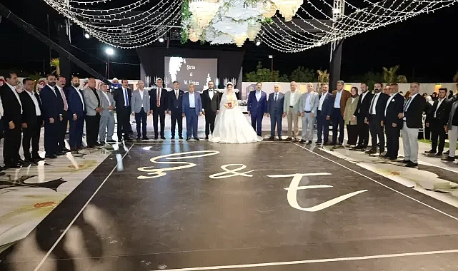 Başkan Değirmenci’nin Oğlu Dünyaevine Girdi