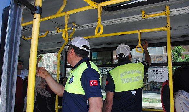 Büyükşehir Belediyesi’nden Klima Çalıştırmayan Otobüslere Sıkı Takip