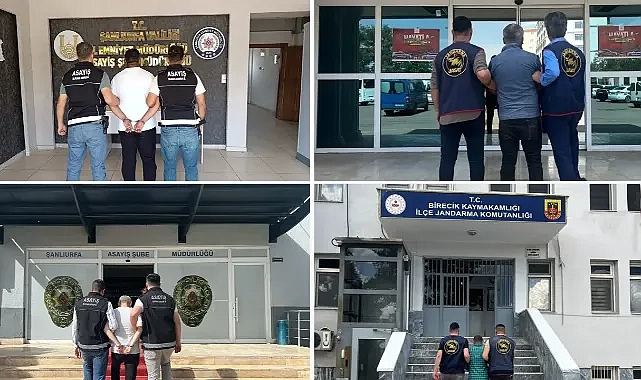 Emniyet ve jandarmadan titiz çalışma! Şanlıurfa’da 48 kişi yakalandı!