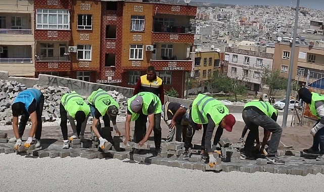 Eyyübiye Belediyesi’nden 15 Temmuz Mahallesi’ne Modern Dokunuş