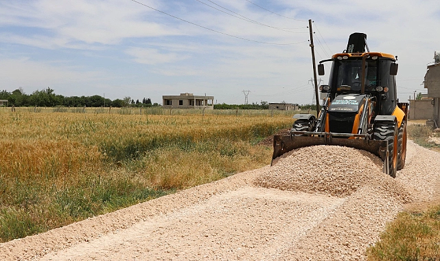 Haliliye’de üstyapı çalışmaları sürüyor