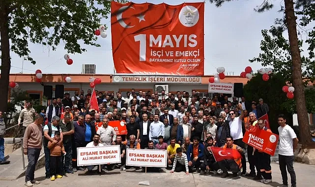 Siverek’te Renkli 1 Mayıs Kutlaması