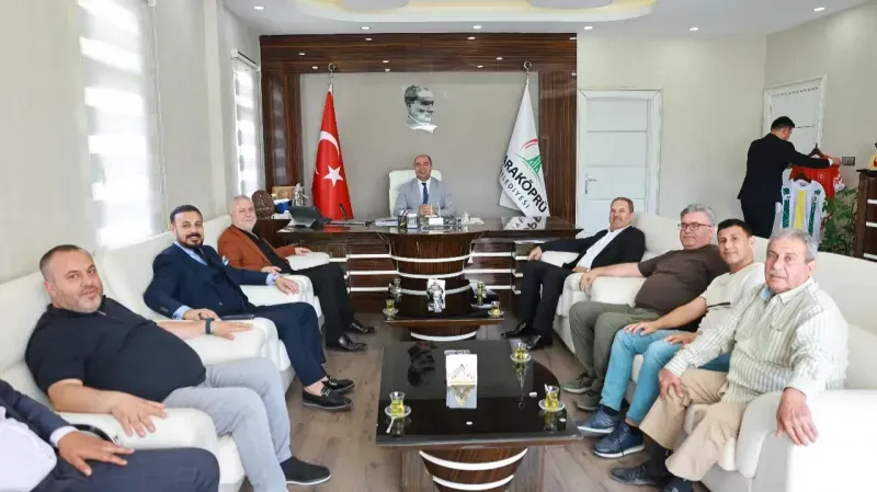 Şanlıurfaspor Yönetiminden Karaköprü Belediye Başkanı Nihat Çiftçi’ye Ziyaret