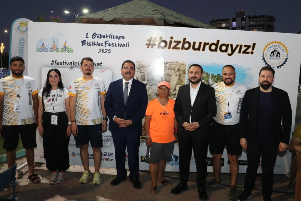 1. GÖBEKLİTEPE BİSİKLET FESTİVALİ, HALİLİYE’DE GERÇEKLEŞTİ