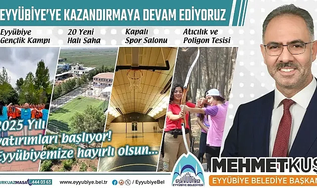 Başkan Kuş’un girişimleri sonuç verdi! Eyyübiye’ye yeni yatırımlar geliyor!