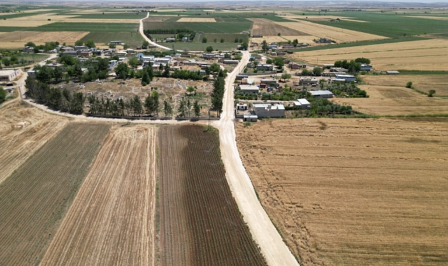 Büyükşehir Yolları Yeniliyor, Suruç Kırsalı Rahat Bir Nefes Alıyor