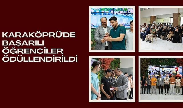 Karaköprü’de Başarılı Öğrenciler Ödüllendirildi