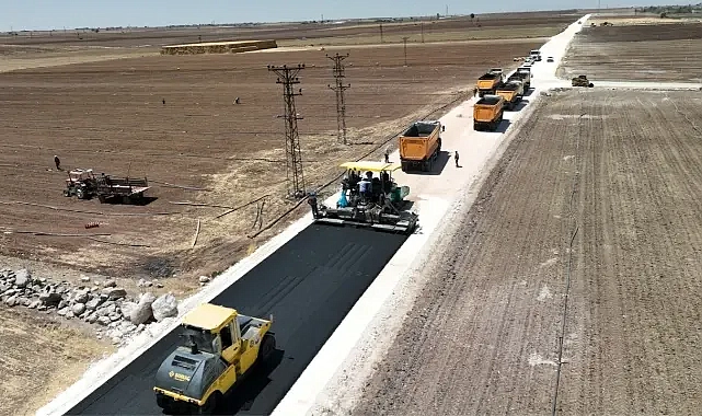 Suruç ve Harran’ın ardından Ceylanpınar kırsalı da sıcak asfaltla buluşuyor
