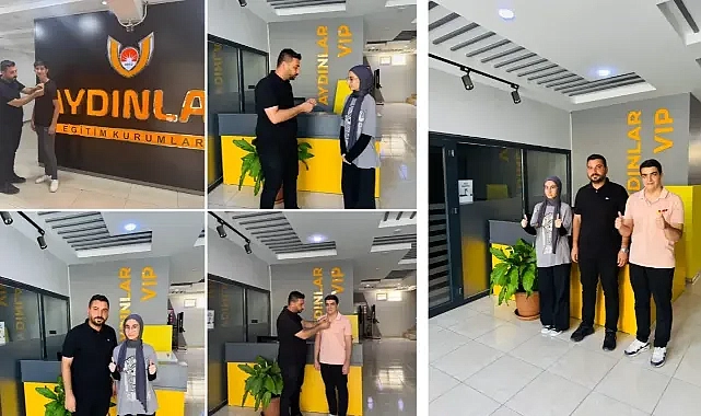 AYDINLAR’dan 3’ü 1 Yerde: Şampiyon Öğrencilere Tam Altın Ödülü