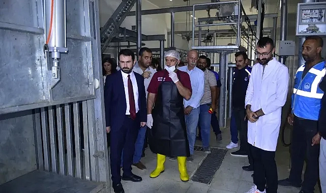 Ceylanpınar’da Modern Mezbaha Hizmete Açıldı