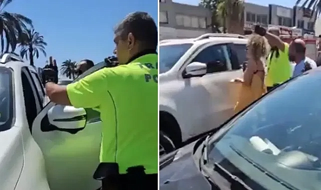 İbrahim Tatlıses’in kızı ‘dur’ ihtarına uymadı! Polis havaya ateş açtı!