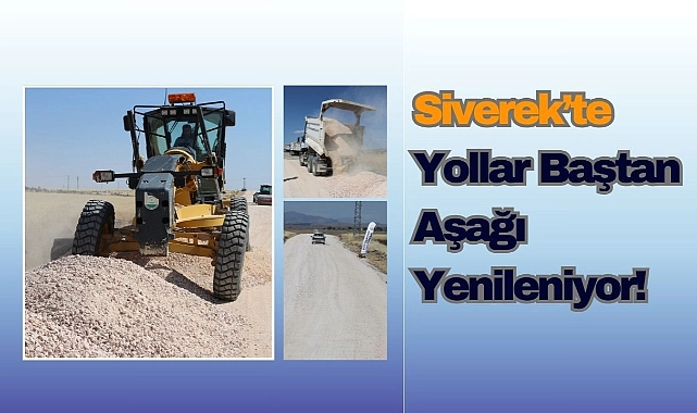 Siverek Kırsalında Yol Çalışmaları Hızlandı