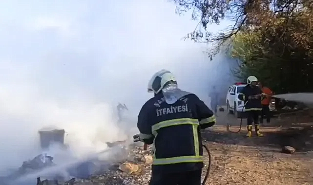 Urfa’da alevlere teslim oldu!