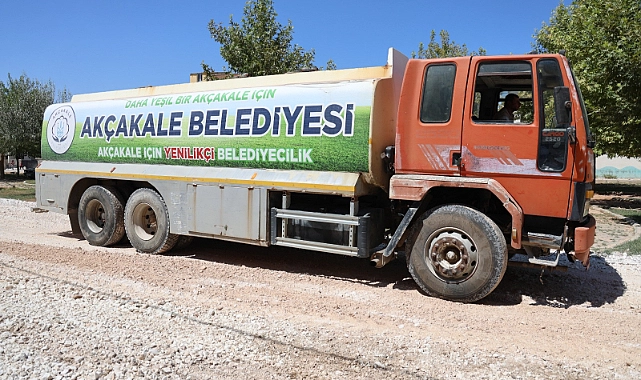 Akçakale Belediyesi Kırsalda Yol Çalışmalarını Aralıksız Sürdürüyor