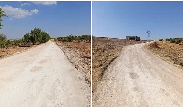 Bozova Belediyesi Gülbiten Mahallesi’nde Yol Çalışması Başlattı