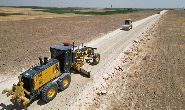 Harran’da Çamurlu Yollar Tarih Oluyor