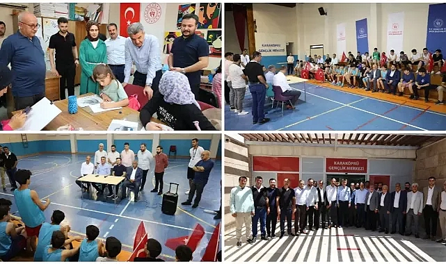 İl Başkanı Günbegi, Gençlik Merkezinde Gençlerle
