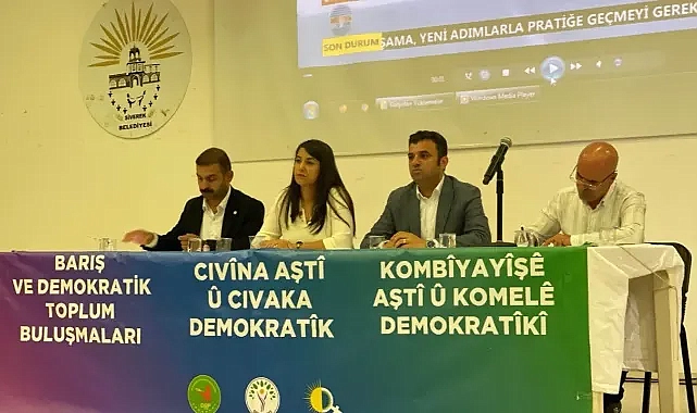 Şanlıurfa’da Barış ve Demokratik Toplum Buluşmaları Finali” Halfeti’de Gerçekleşecek