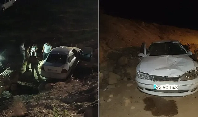 Şanlıurfa’da köpeğe çarpmamak için manevra yaptı! Kayalıklara düştü!