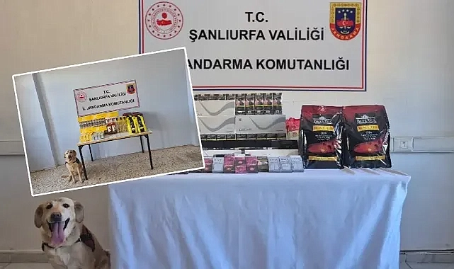 Şanlıurfa’da operasyon! Gümrük kaçağı ürünlere el konuldu!