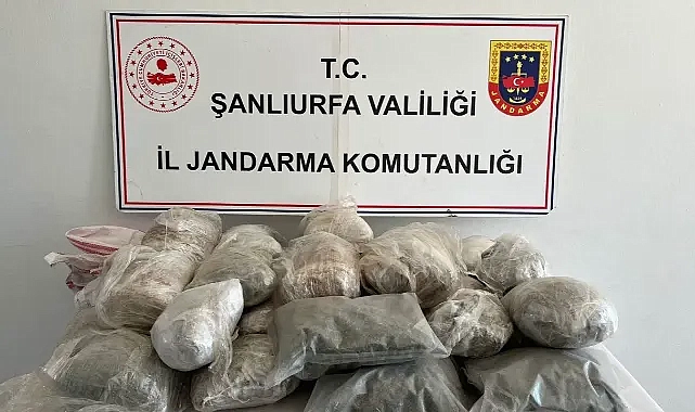 Şanlıurfa’da zehir tacirlerine bir darbe daha! 26 kilo 400 gram ele geçirildi