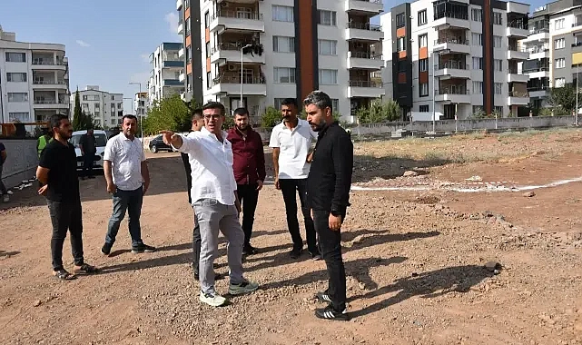 Siverek’te yeşil dönüşüm kapsamında 16 yeni park yapılıyor