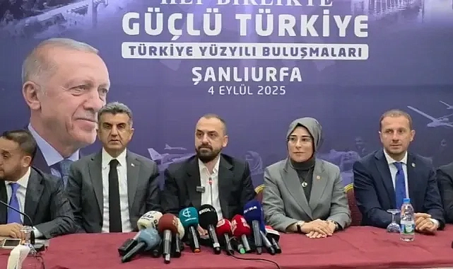 AK Parti “Türkiye Yüzyılı Buluşmaları” Şanlıurfa’da Devam Ediyor