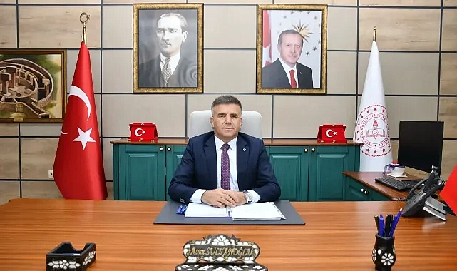 İl Milli Eğitim Müdürü Asım Sultanoğlu’nun 2025-2026 Eğitim Öğretim Yılı Mesajı