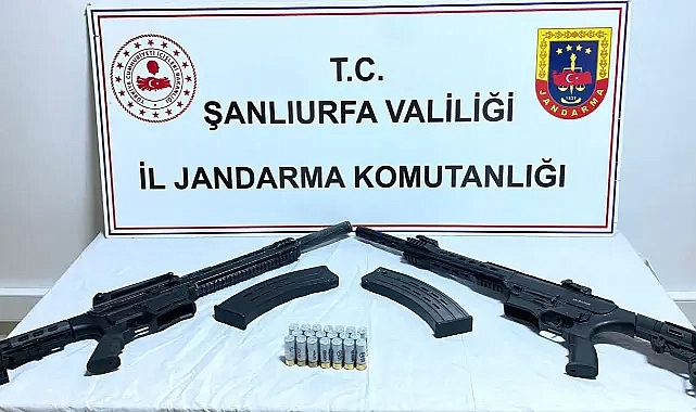 Jandarmadan baskın! Şanlıurfa’nın 3 ilçesinde silah operasyonu!
