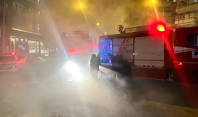 Şanlıurfa’da işyerinde korkutan yangın!