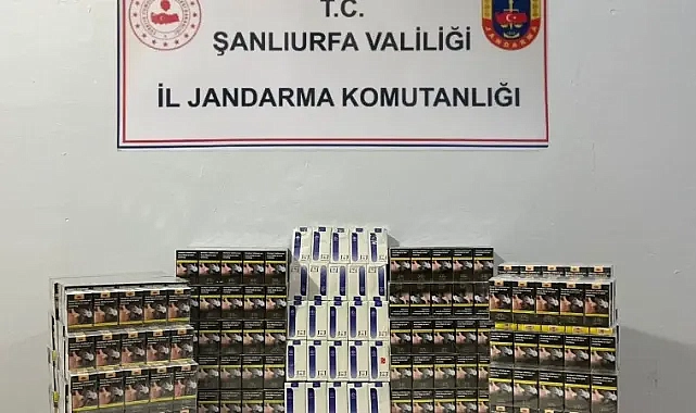 Viranşehir ilçesinde 1060 paket ele geçirildi!