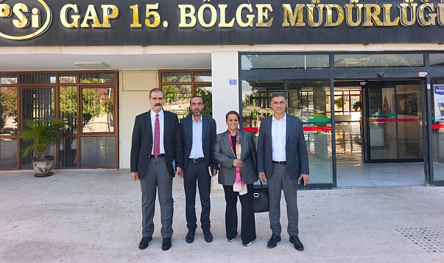 Bozova Belediyesi’nden DSİ 15. Bölge Müdürlüğü’ne Ziyaret