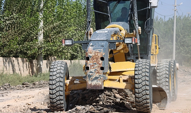 Büyükşehir, İmam Bakır Yolu’nda Asfalt Hazırlıklarına Başladı