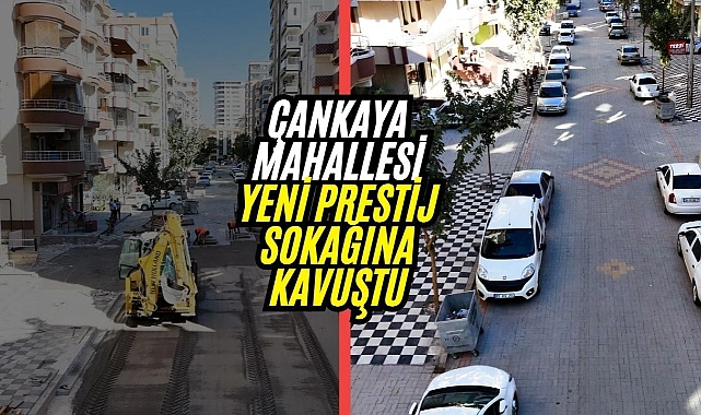 Çankayamahallesi’nde İkinci Prestij Sokak Tamamlandı