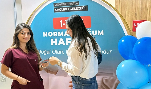 “Doğal Olan Normal Doğumdur”  Şanlıurfa Özel Nev Hospital’da Bilgilendirme Etkinliği