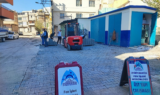 Eyyübiye’de Yol Konforu Her Geçen Gün Artıyor