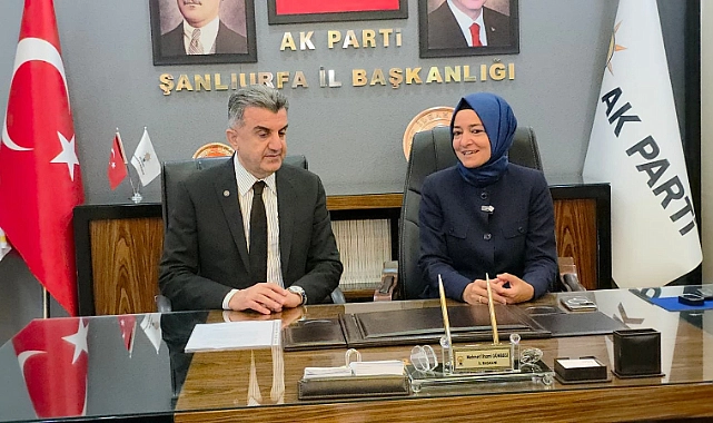 Fatma Betül Sayan Kaya’dan AK Parti Şanlıurfa İl Başkanlığı’na Ziyaret
