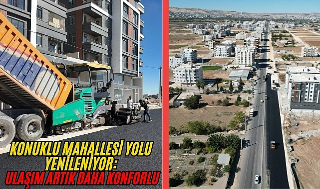 Haliliye’de Konforlu Ulaşım İmkanı Konuklu Şehir Yolu 30 Metre Genişliğe Çıkarıldı